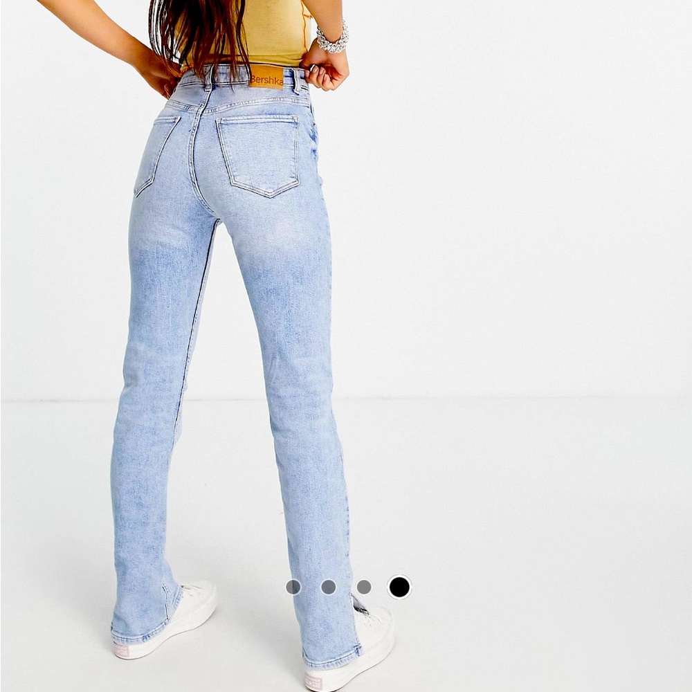 Bershka split hem jeans - Picture 1 of 5